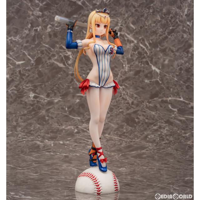 【中古即納】[FIG] 初回限定特典付属 王坂皇華(おうさかおうか) 百合とバット 1/7 完成品 フィギュア 絵梦(エモン)トイズ(EMONTOYS)(20200710)