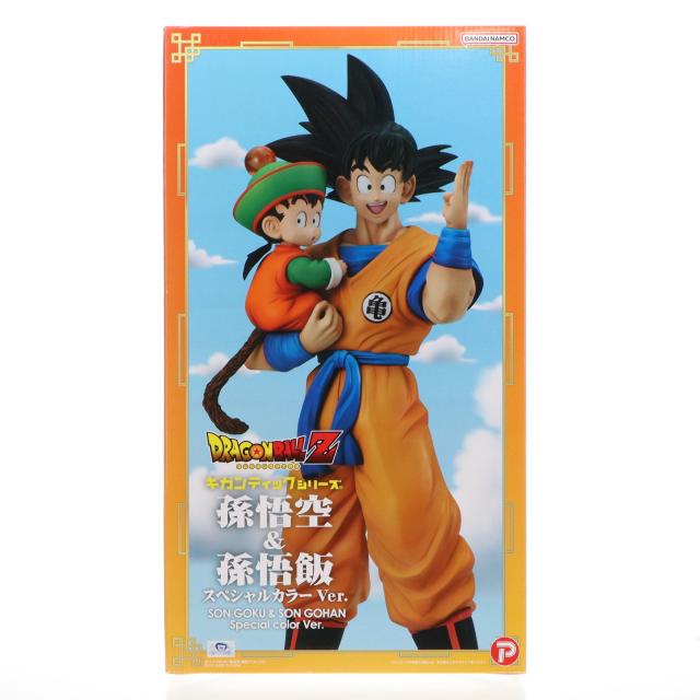 中古即納】[FIG] ギガンティックシリーズ 孫悟空 孫悟飯 スペシャル ギガンティックドラゴンボールZ 孫悟空 & 孫悟飯 スペシャルカラーVer.