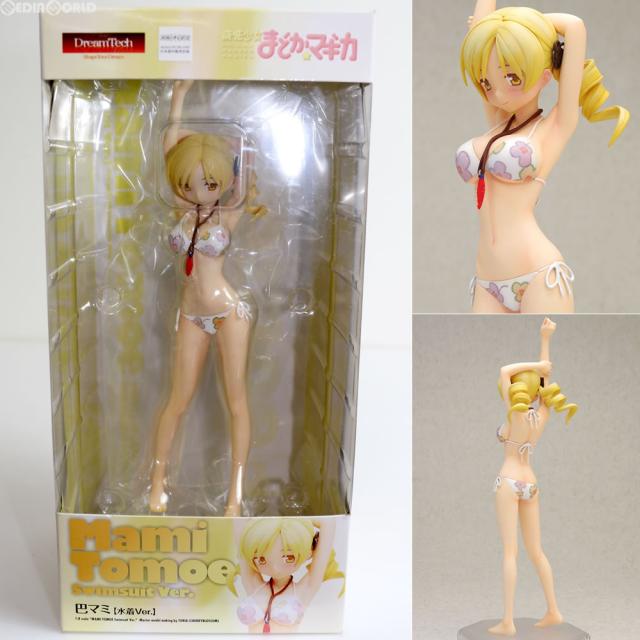 【中古即納】[FIG] ドリームテック 巴マミ(ともえまみ) 水着Ver. 魔法少女まどか☆マギカ 1/8 完成品 フィギュア(DT-040) ウェーブ(WAVE)(20130628)