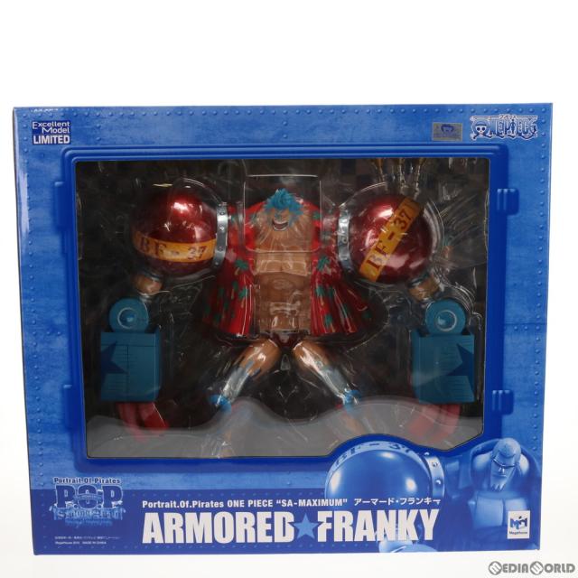 【中古即納】[FIG] エクセレントモデル LIMITED Portrait.Of.Pirates P.O.P SA-MAXIMUM アーマード・フランキー(リクエスト再販) ONE PIECE(ワンピース) 完成品 フィギュア ショップ限定 メガハウス(20150331)_1