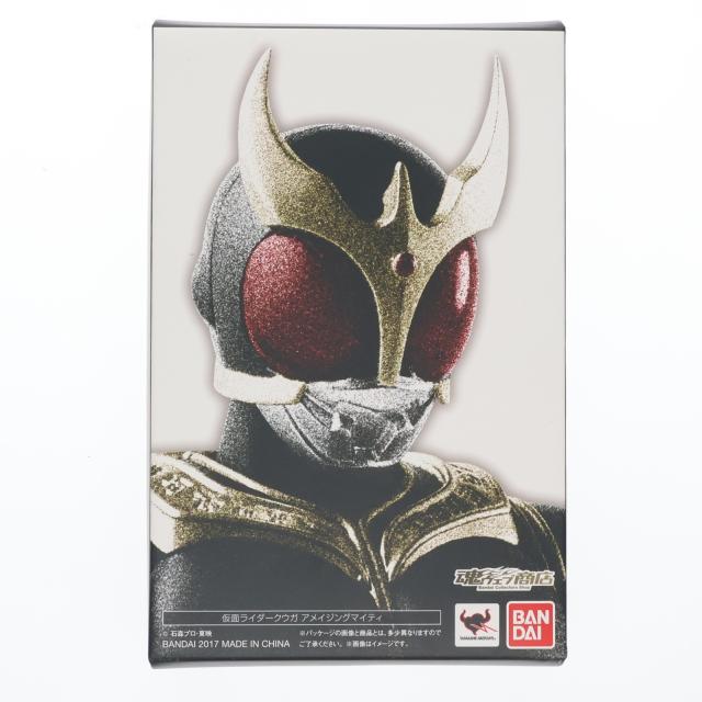 【中古即納】[FIG] 魂ウェブ商店限定 S.H.Figuarts(フィギュアーツ) 真骨彫製法 仮面ライダークウガ アメイジングマイティ 完成品 可動フィギュア バンダイ(20170331)