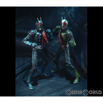 【中古即納】[FIG] MOVIE REALIZATION 仮面ライダー1号VS仮面ライダー2号 仮面ライダーTHE NEXT 完成品 可動フィギュア バンダイ(20080329)