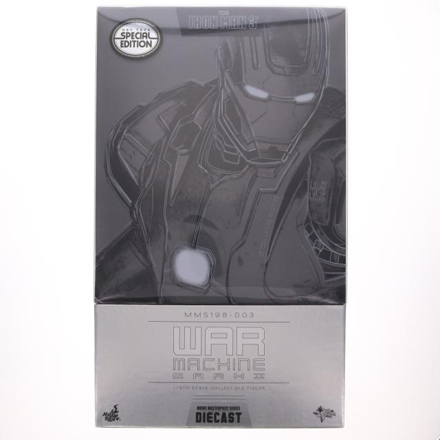 【中古即納】[FIG] トイサピエンス限定 ムービー・マスターピース DIECAST ウォーマシン・マーク2[ボーナスアクセサリー付き] アイアンマン3 1/6 完成品 可動フィギュア(MM#198D03b) ホットトイズ(20140131)