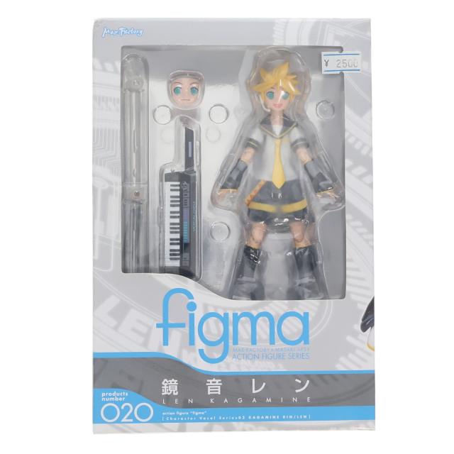 フィギュア 鏡音 レン 中古即納 FIG figma フィグマ 020 鏡音レン