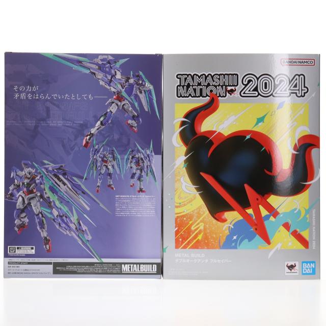 【中古即納】[FIG] METAL BUILD ダブルオークアンタ フルセイバー 機動戦士ガンダム00V戦記 完成品 可動フィギュア TAMASHII NATION 2024 開催記念品 魂ウェブ商店限定 バンダイスピリッツ(20241113)_2