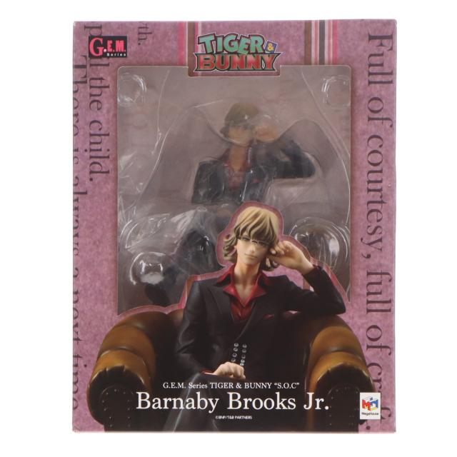 【中古即納】[FIG] G.E.M.シリーズ S.O.C バーナビー・ブルックス Jr. TIGER   BUNNY(タイガー バニー) 完成品 フィギュア 一部店舗 オンラインショップ限定 メガハウス(20180331)