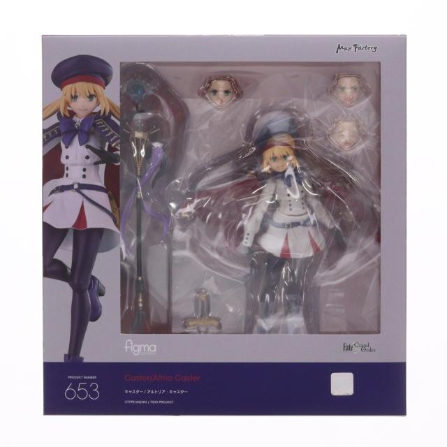 【中古即納】[FIG] figma(フィグマ) 653 キャスター/アルトリア・キャスター Fate/Grand Order(フェイト/グランドオーダー) 完成品 可動フィギュア GOODSMILE ONLINE SHOP Amazon.co.jp あみあみ 一部オンライン限定 グッドスマイルカンパニー(20260228)