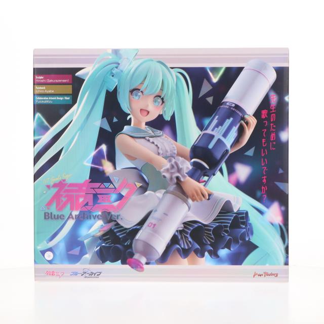 【中古即納】[FIG] 初音ミク ブルーアーカイブVer. キャラクター・ボーカル・シリーズ01 初音ミク 1/7 完成品 フィギュア GOODSMILE ONLINE SHOP 一部オンラインショップ限定 マックスファクトリー(20240831)