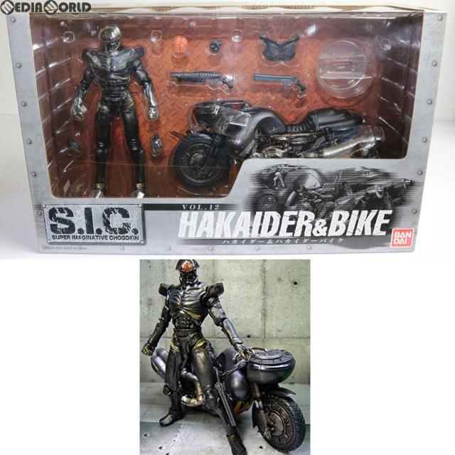 【中古即納】[FIG] S.I.C. VOL.12 ハカイダー バイク 人造人間ハカイダー 完成品 可動フィギュア バンダイ(20010930)