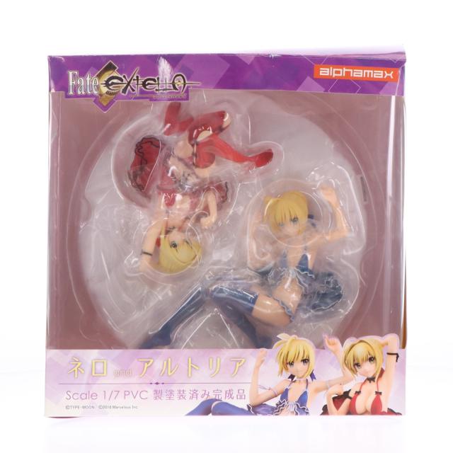 【中古即納】[FIG] ネロ・クラウディウス アルトリア・ペンドラゴン Fate/EXTELLA(フェイト/エクステラ) 1/7 完成品 フィギュア(AX-0176) アルファマックス(20180613)