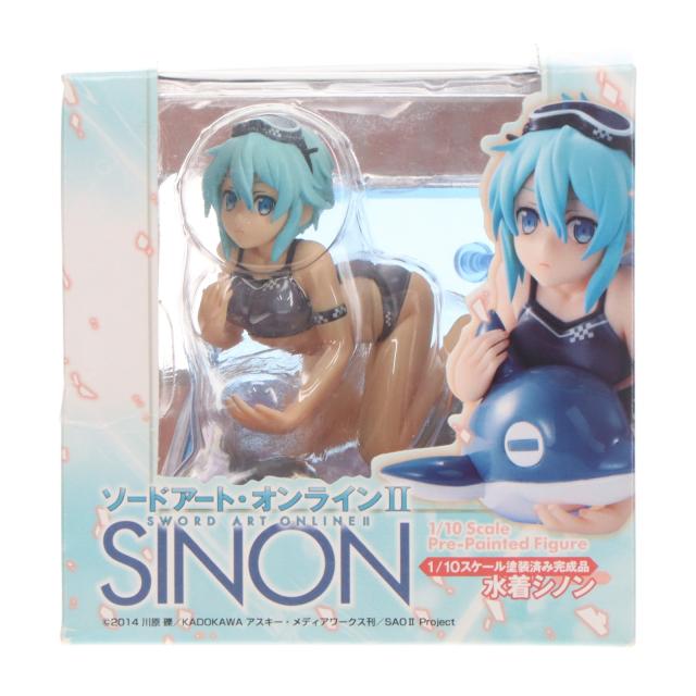 【中古即納】[FIG] (再販) 水着シノン ソードアート・オンラインII(SAO2) 1/10 完成品 フィギュア キャラアニ(トイズワークス)(20180330)