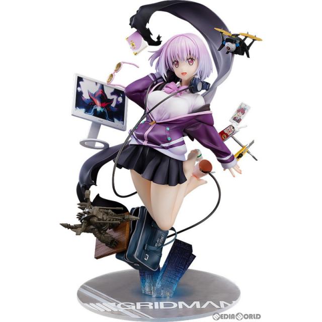 【中古即納】[FIG] 新条アカネ(しんじょうあかね) 〜A wish come true〜 SSSS.GRIDMAN(グリッドマン) 1/7 完成品 フィギュア グッドスマイルカンパニー(20211126)