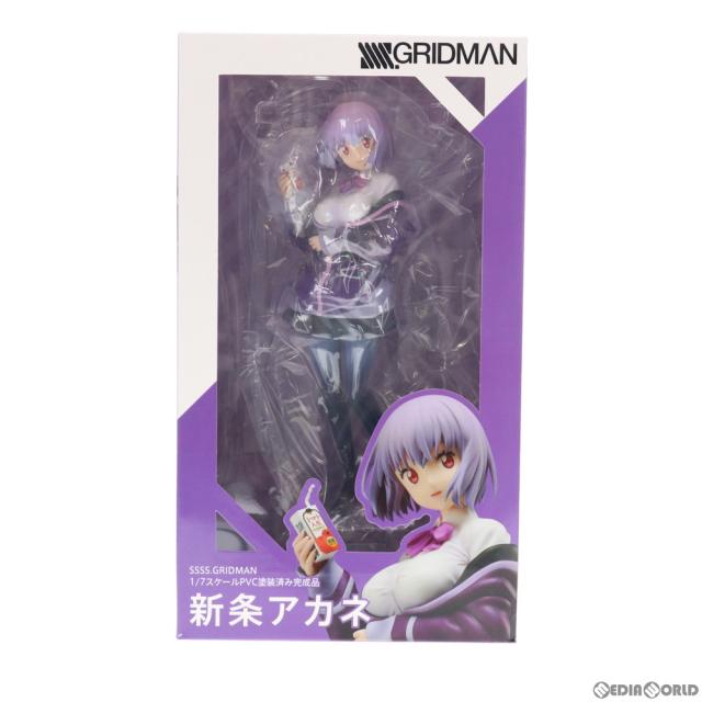 【中古即納】[FIG] 新条アカネ(しんじょうあかね) SSSS.GRIDMAN(グリッドマン) 1/7 完成品 フィギュア あみあみ アニまるっ!限定 TBSグロウディア(20200430)