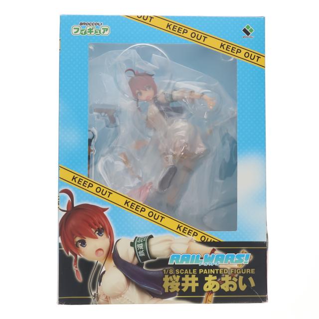 中古即納】[FIG] 桜井あおい RAIL WARS!(レールウォーズ) 1/8 完成品