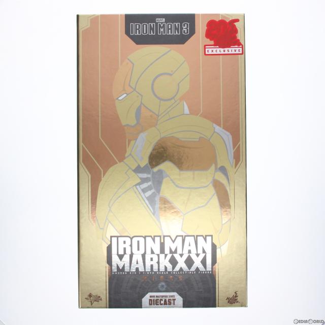 【中古即納】[FIG] トイサピエンス限定 ムービー・マスターピース DIECAST アイアンマン・マーク21(ミダス) アイアンマン3 1/6 完成品 可動フィギュア(MMS586D36) ホットトイズ(20210331)