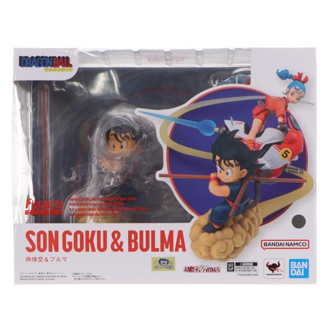 【中古即納】[FIG] 魂ウェブ商店限定 フィギュアーツZERO 孫悟空 ブルマ ドラゴンボール 完成品 フィギュア バンダイスピリッツ(20250523)