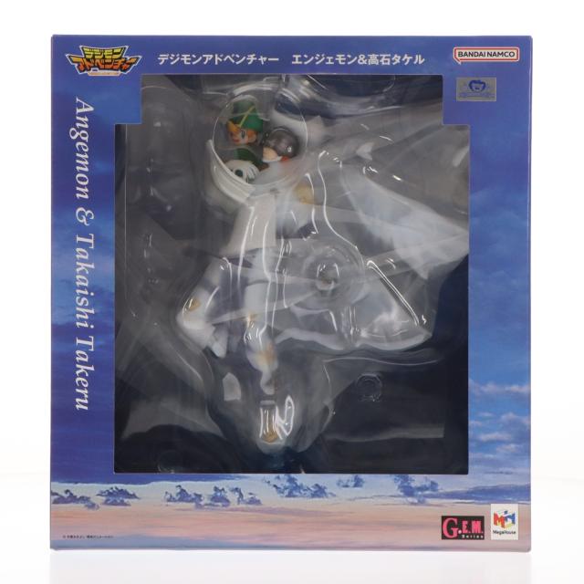 【中古即納】[FIG] (再販) G.E.M.シリーズ エンジェモン 高石タケル(たかいしたける) デジモンアドベンチャー 完成品 フィギュア プレミアムバンダイ 一部店舗 オンラインショップ限定 メガハウス(20220930)