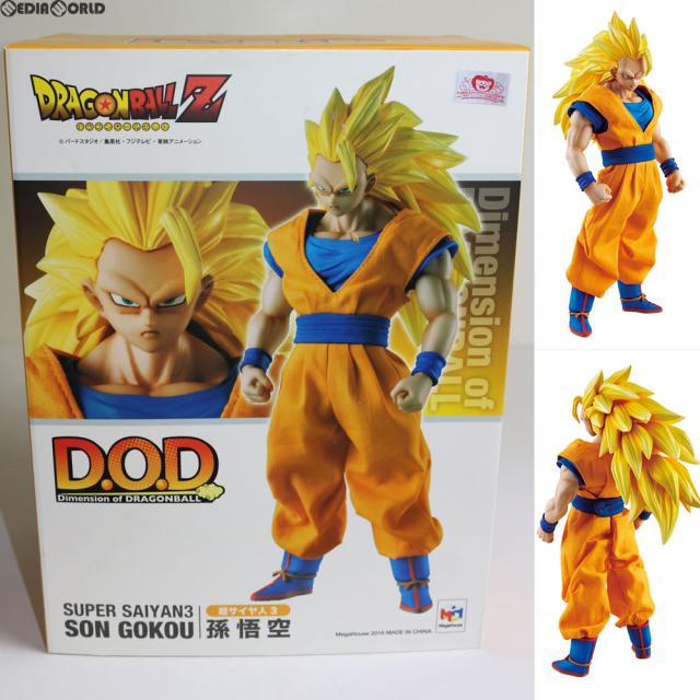 【中古即納】[FIG] Dimension of DRAGONBALL(ディメンションオブドラゴンボール) 超サイヤ人3 孫悟空 完成品 ドラゴンボール フィギュア メガハウス(20160218)