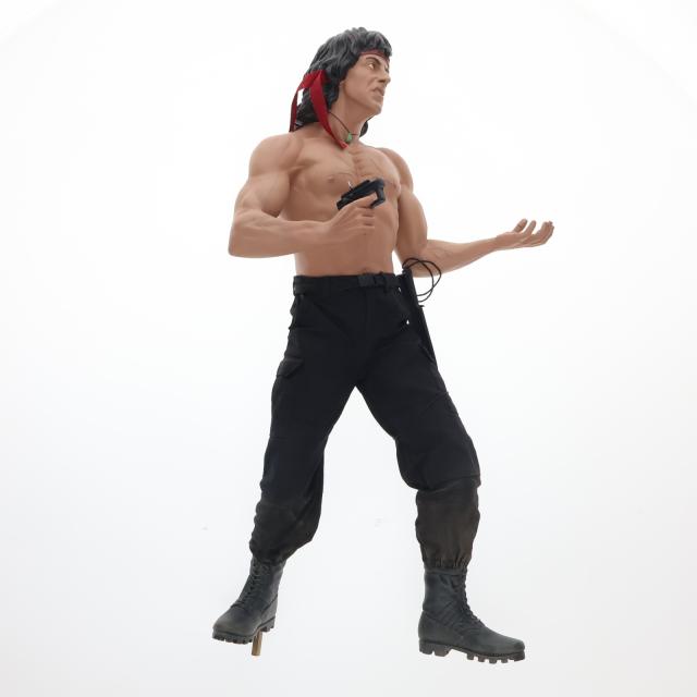 【中古即納】[FIG] SIDESHOW COLLECTIBLES RAMBO 18 LIMITED EDITION PREMIUM FORMAT FIGURE 完成品 サイドショウ(19991231)_2
