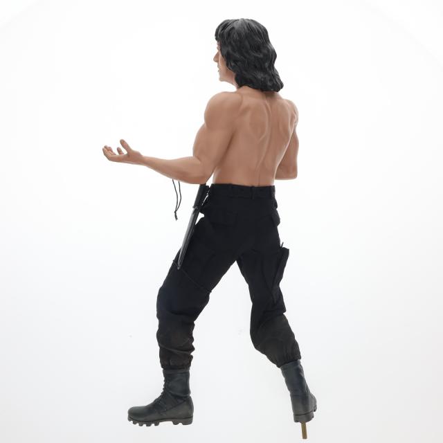 【中古即納】[FIG] SIDESHOW COLLECTIBLES RAMBO 18 LIMITED EDITION PREMIUM FORMAT FIGURE 完成品 サイドショウ(19991231)_3