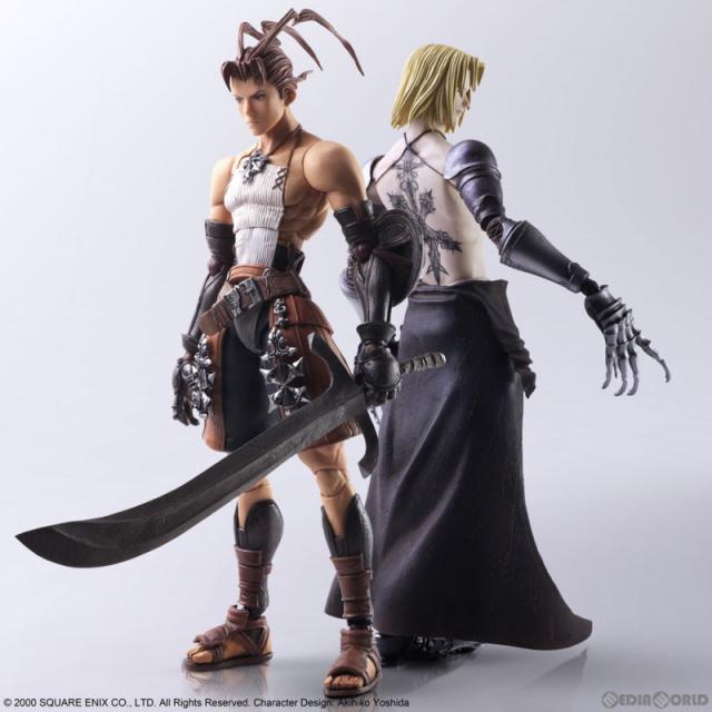 【中古即納】[FIG] BRING ARTS(ブリングアーツ) アシュレイ・ライオット シドニー・ロスタロット ベイグラントストーリー 完成品 可動フィギュア スクウェア・エニックス(20210828)