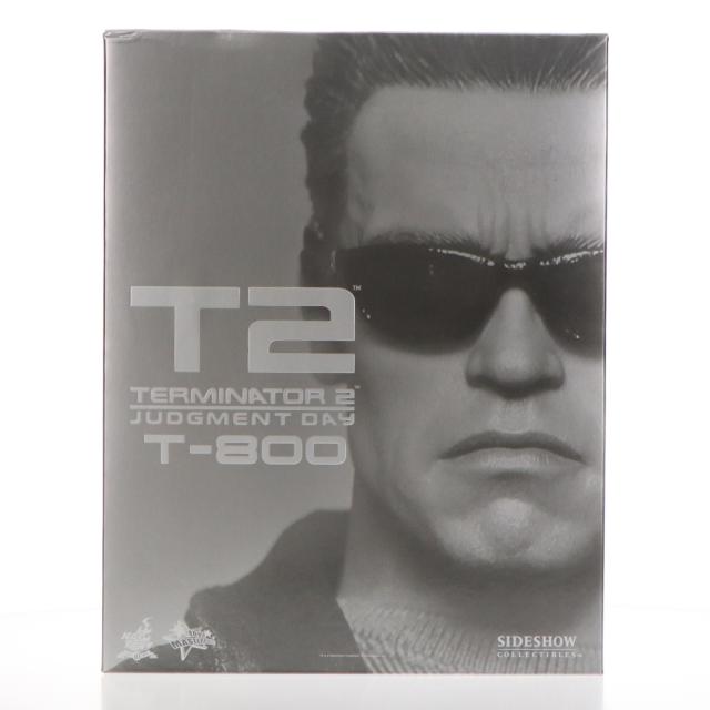 【中古即納】[FIG] ムービー・マスターピース T-800 ターミネーター2 1/6 完成品 可動フィギュア(MM#117) ホットトイズ(20100528)