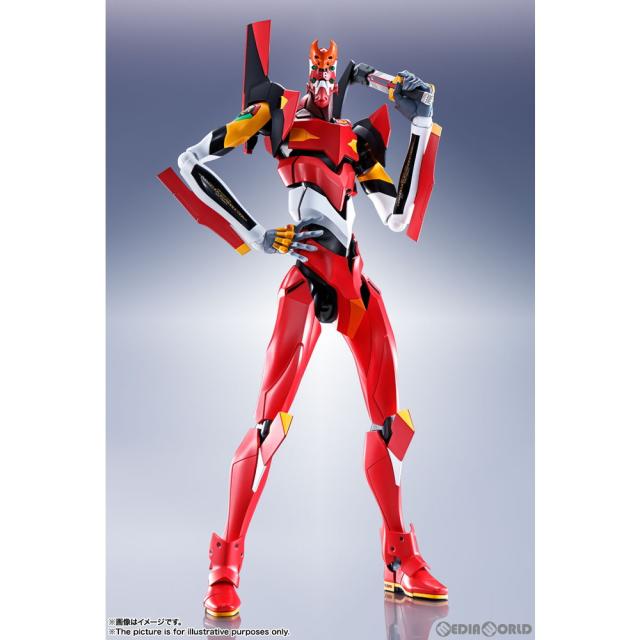 【中古即納】[FIG] DYNACTION(ダイナクション) 汎用ヒト属型決戦武器体系 人造万物の霊長エヴァンゲリオン2号機 ヱヴァンゲリヲン新芝居小屋版 為し遂げる品 モビール図形 バンダイスピリッツ(20211121)