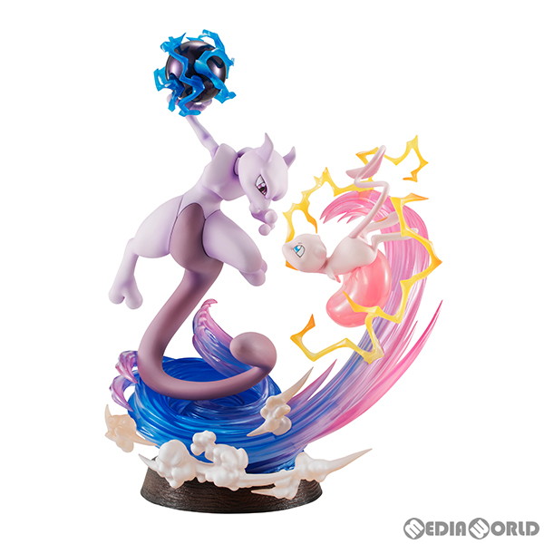 【中古即納】[FIG] G.E.M.EXシリーズ ミュウ ミュウツー ポケットモンスター 完成品 フィギュア メガハウス(20181130)