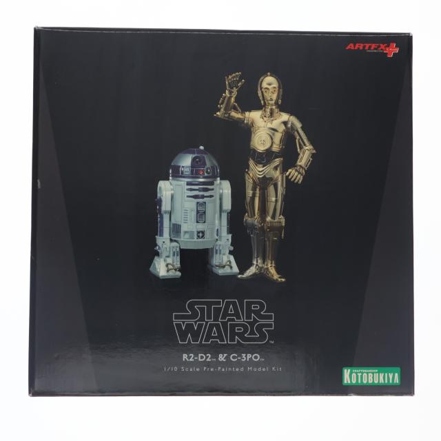【中古即納】[FIG] ARTFX+ R2-D2 C-3PO STAR WARS(スター・ウォーズ) 簡易組立キット フィギュア コトブキヤ(20151126)