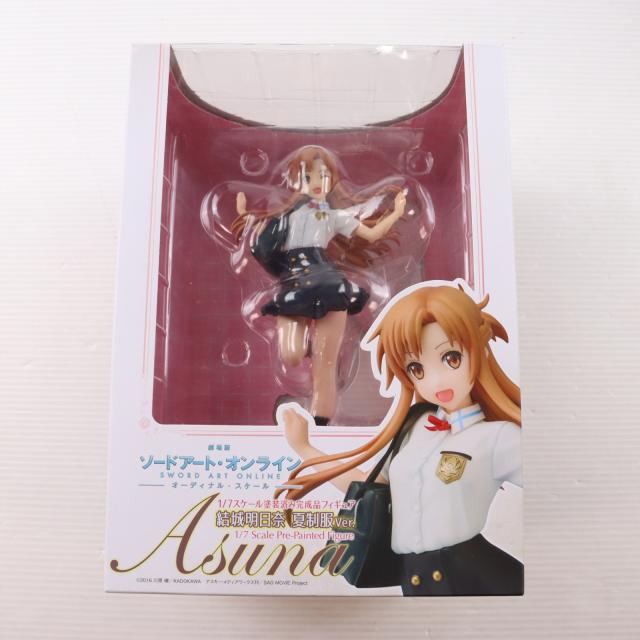 【中古即納】[FIG] 結城明日奈(ゆうきあすな) 夏制服Ver 劇場版 ソードアート・オンライン -オーディナル・スケール- 1/7 完成品 フィギュア キャラアニ(トイズワークス)(20180331)