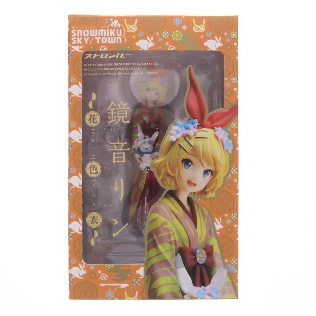 【中古即納】[FIG] 鏡音リン 〜花色衣〜 キャラクターボーカルシリーズ02 鏡音リン・レン 1/8 完成品 フィギュア 雪ミクスカイタウン 東京フィギュア あみあみ限定 ストロンガー(20180531)