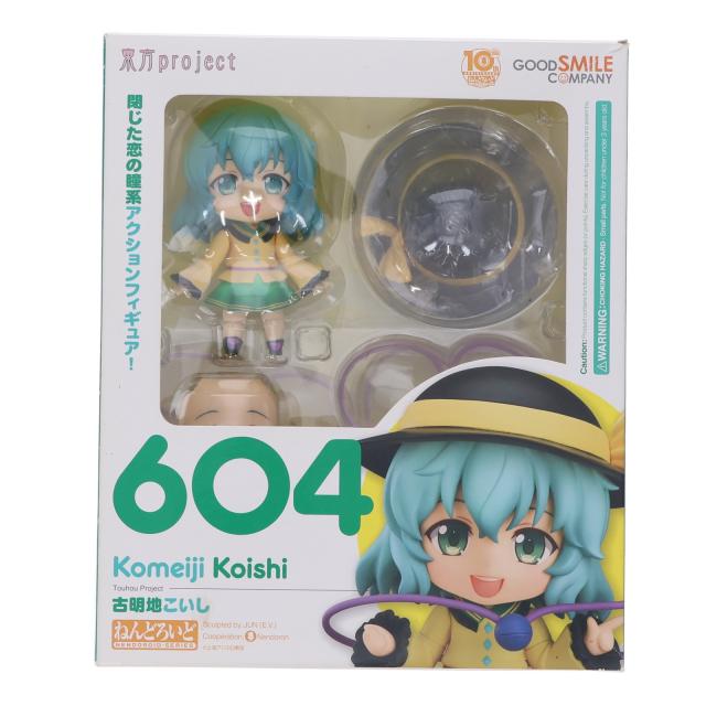 【中古即納】[FIG] ねんどろいど 604 古明地こいし(こめいじこいし) 東方Project 完成品 可動フィギュア GOODSMILE ONLINE SHOP 一部店舗限定 グッドスマイルカンパニー(20160630)