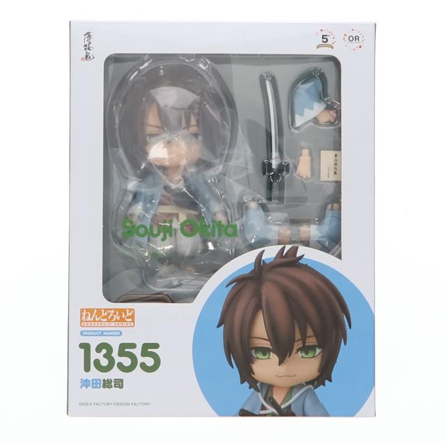【中古即納】[FIG] ねんどろいど 1355 沖田総司(おきた其れは其れはじ) 薄桜鬼 真改 為し遂げる品 モビール図形 オランジュ・ルージュ(20201129)