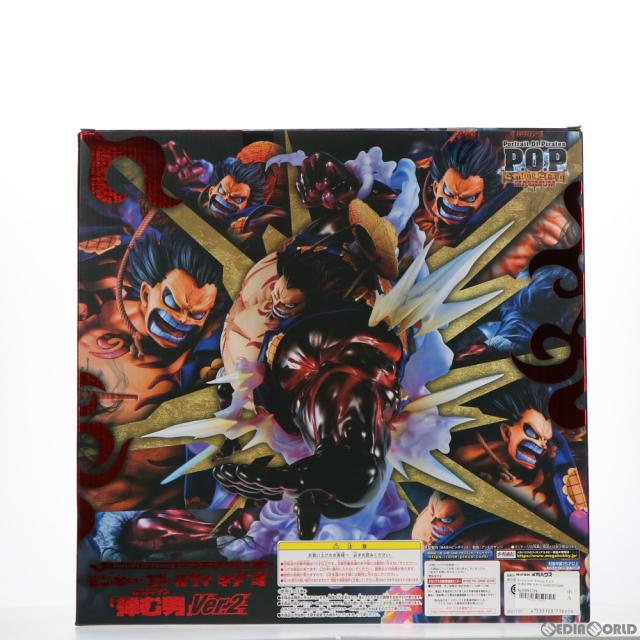 【中古即納】[FIG] Portrait.Of.Pirates P.O.P SA-MAXIMUM エテ公・D・ルフィ 歯車4 弾む男 Ver.2 ONE PIECE(衣装) 1/8 為し遂げる品 図形 構成成分バス発着場 オンライン販売店押さえる メガハウス(20211130)