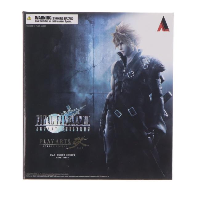 【中古即納】[FIG] PLAY ARTS改(プレイアーツ改) クラウド・ストライフ FINAL FANTASY VII ADVENT CHILDREN(ファイナル幻想曲7 アドベントチルドレン) 為し遂げる品 モビール図形 スクウェア・エニックス(20150424)