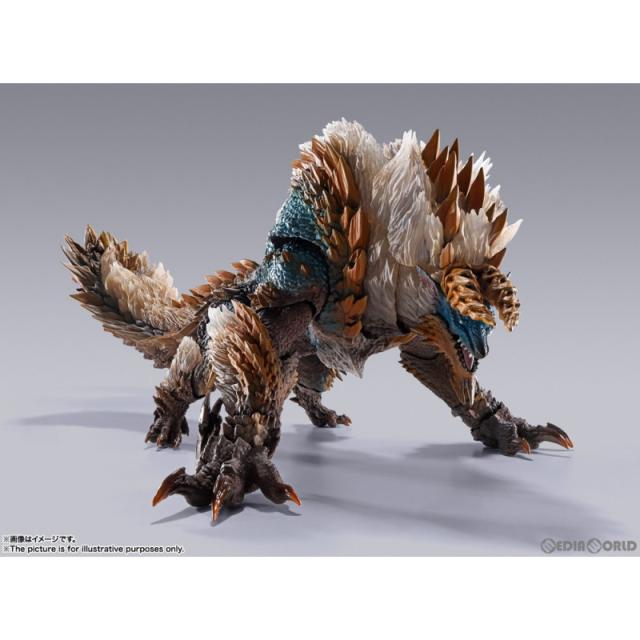 【中古即納】[FIG] S.H.MonsterArts(モンスターアーツ) ジンオウガ モンスターハンターワールド:アイスボーン 為し遂げる品 モビール図形 バンダイスピリッツ(20210731)