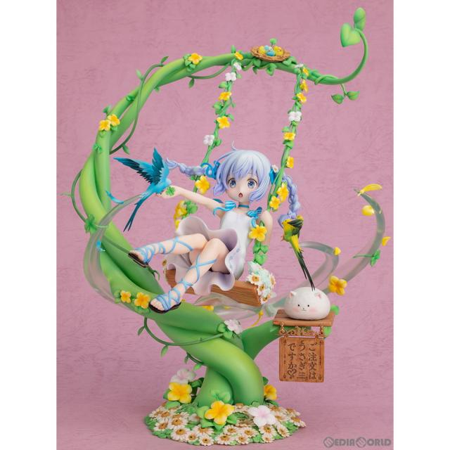 【中古即納】[FIG] チノ 〜お花のブランコ〜 ご注文はうさぎですか〜〜 1/7 完成品 フィギュア(AMU-FNX114) フリュー(20190930)