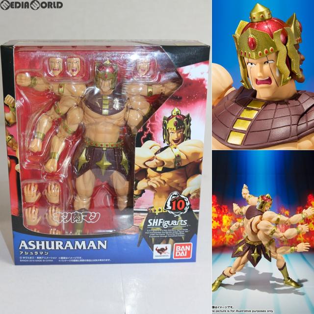【中古即納】[FIG] S.H.Figuarts(フィギュアーツ) アシュラマン キン肉マン 完成品 可動フィギュア バンダイ(20160624) 9,883円