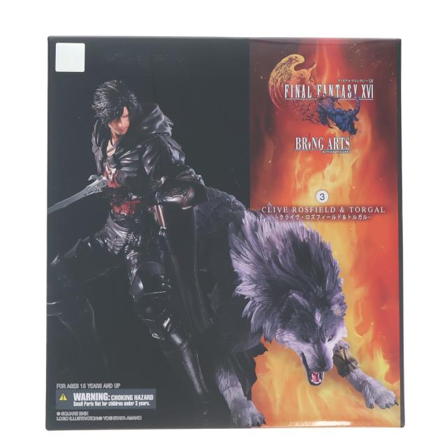 【中古即納】[FIG] BRING ARTS(ブリングアーツ) クライヴ・ロズフィールド トルガル FINAL FANTASY XVI(ファイナルファンタジー16) 完成品 可動フィギュア スクウェア・エニックス(20240504)