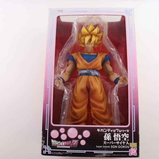 【中古即納】[FIG] ギガンティックシリーズ 孫悟空(スーパーサイヤ人) ドラゴンボールZ 1/4 完成品 フィギュア エクスプラス(20140601)