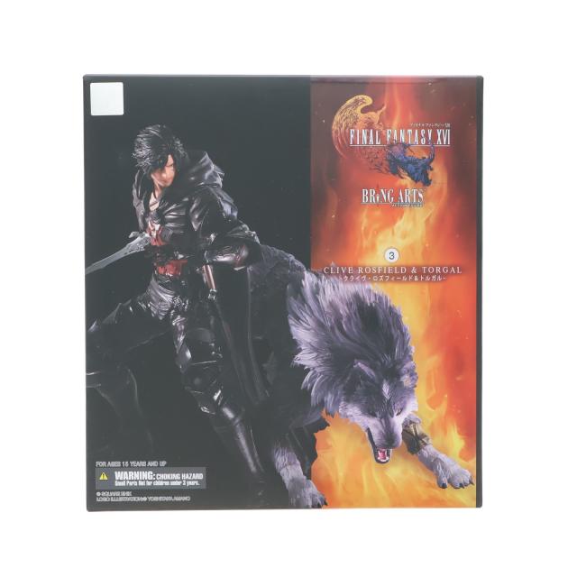 【中古即納】[FIG] BRING ARTS(ブリングアーツ) クライヴ・ロズフィールド トルガル FINAL FANTASY XVI(ファイナルファンタジー16) 完成品 可動フィギュア スクウェア・エニックス(20240504)