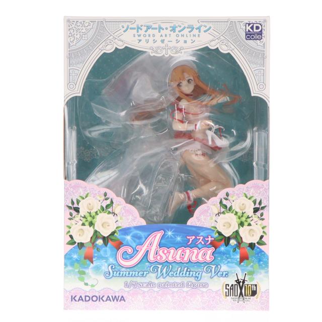 【中古即納】[FIG] KDcolle アスナ 真夏のキラメキ☆花嫁Ver. ソードアート・オンライン 1/7 完成品 フィギュア あみあみ 電撃屋限定 KADOKAWA(カドカワ)(20210630) 12,320円