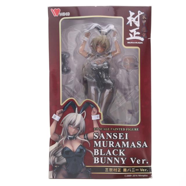 【中古即納】[FIG] 三世村正 黒バニーVer. 装甲悪鬼村正 1/7 完成品 フィギュア WING(ウイング)(20160714)