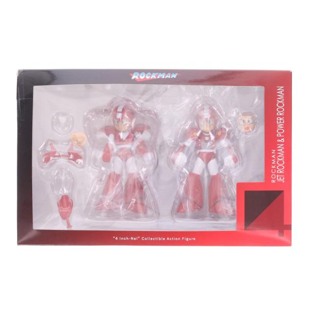 【中古即納】[FIG] 限値練オンラインショップ限定 4インチネル ジェットロックマン パワーロックマン(2体セット) ロックマン6 完成品 アクションフィギュア 千値練(せんちねる)(20161031) 14,661円