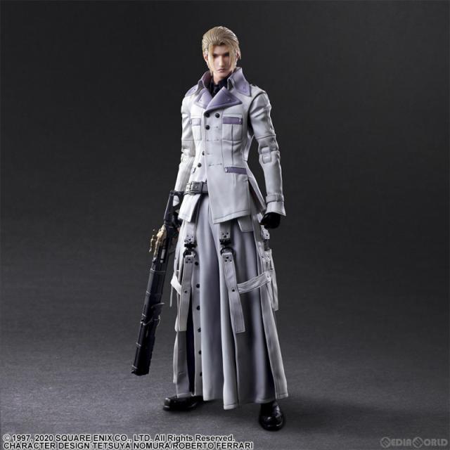 【中古即納】[FIG] PLAY ARTS改(プレイアーツ改) ルーファウス神羅 FINAL FANTASY VII REMAKE(ファイナルファンタジー7 リメイク) 完成品 可動フィギュア スクウェア・エニックス(20211112)