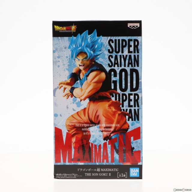 中古即納】[FIG]超サイヤ人ゴッド超サイヤ人孫悟空 MAXIMATIC THE SON