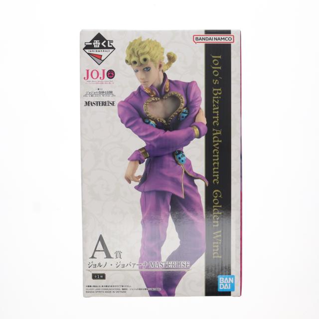 【中古即納】[FIG] A賞 ジョルノ・ジョバァーナ MASTERLISE 一番くじ ジョジョの奇妙な冒険 GOLDEN WIND TVアニメ「ジョジョの奇妙な冒険 黄金の風」 フィギュア プライズ バンダイスピリッツ(20241026)の通販は 5,822円