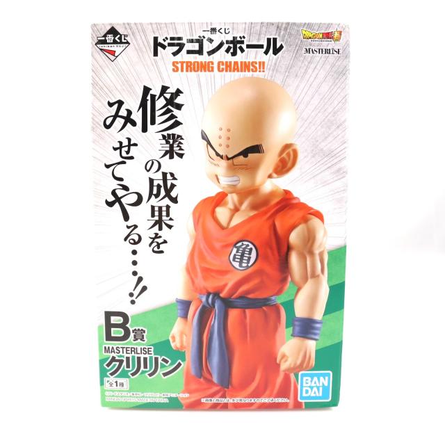 【中古即納】[FIG] B賞 クリリン 一番くじ ドラゴンボール STRONG CHAINS!! ドラゴンボール超(スーパー) MASTERLISE DRAGON BALL フィギュア プライズ(677) バンダイスピリッツ(20200808)