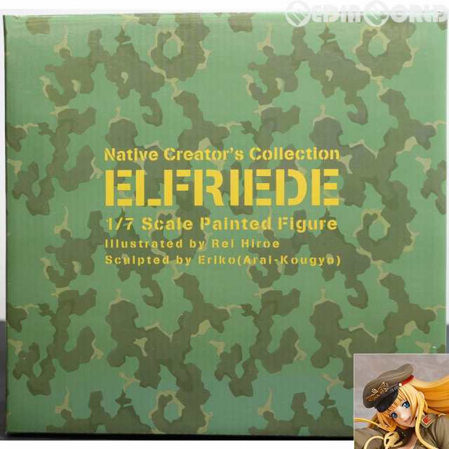 【中古即納】[FIG]ポストカード付属 ELFRIEDE(エルフリーデ) 広江礼威オリジナルキャラクター 1/7 完成品 フィギュア ネイティブオンライ