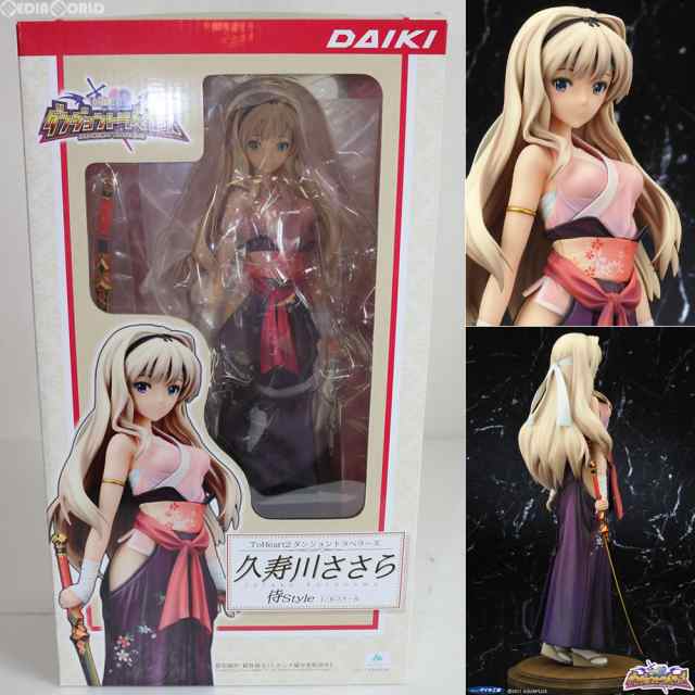 【中古即納】[FIG]久寿川ささら(くすがわささら) (侍Style) ToHeart2(トゥハート2) ダンジョントラベラーズ 1/6 完成品 フィギュア ダイ